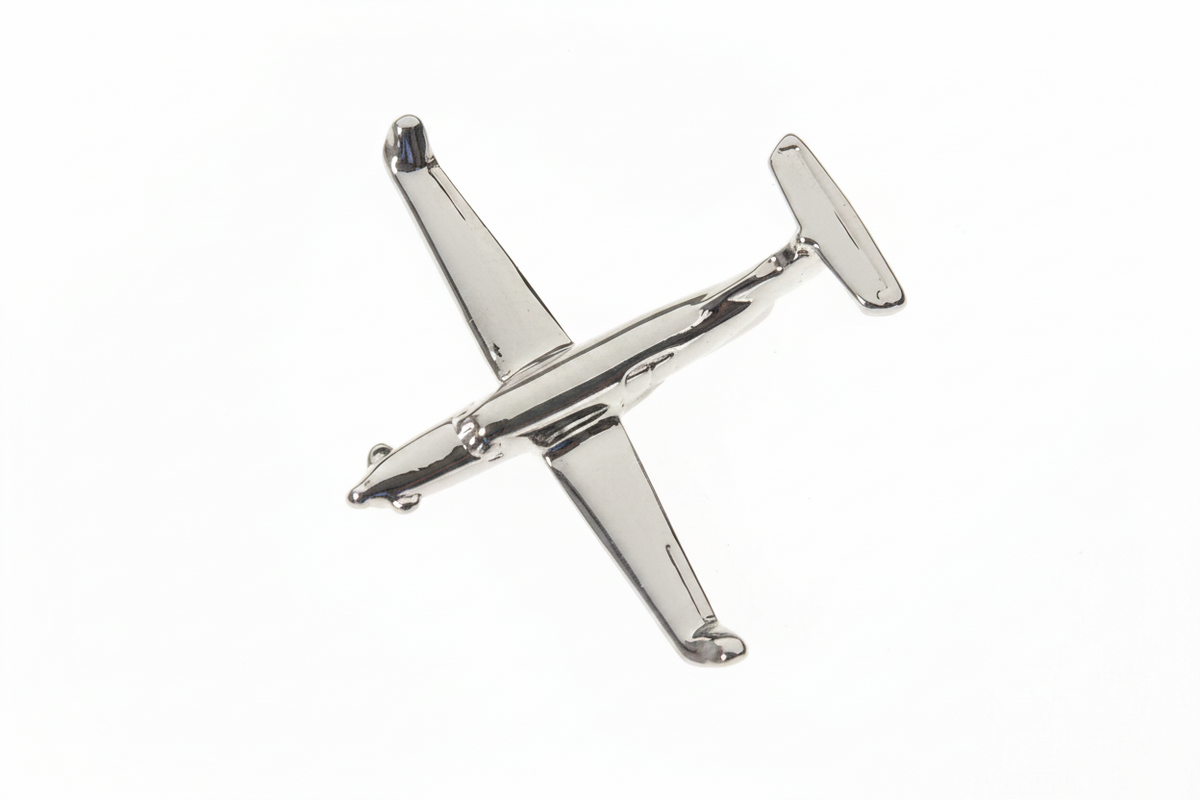Pilatus PC12 Pin Badge Clivedon