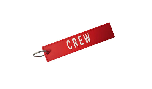 3D Printed Crew Keyring (Red) Poolyes