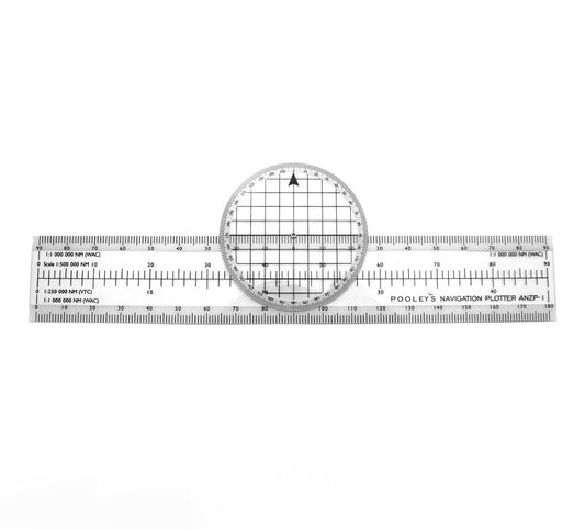 ANZP-1 Plotter with Rotating Protractor Poolyes