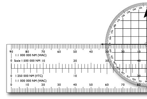 ANZP-1 Plotter with Rotating Protractor Poolyes