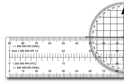 ANZP-1 Plotter with Rotating Protractor Poolyes