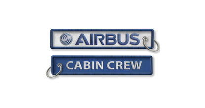 Airbus-Cabin Crew Embroidered Keyring Airbus