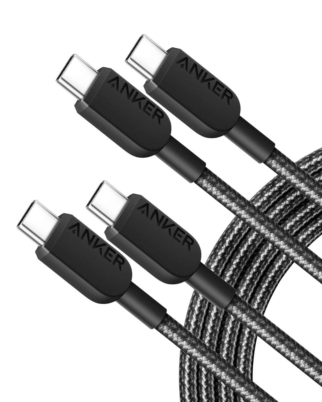 Anker 310 USB C to C Cable 6ft 60W/3A Fast Charging Cable Fast Charge Ankers