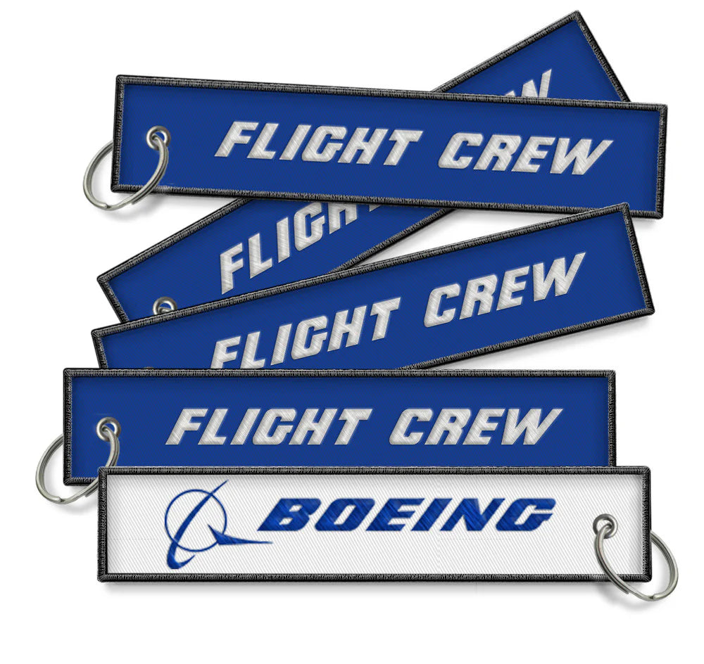 Boeing-Flight Crew Keyring (blue/white) Sky Wing