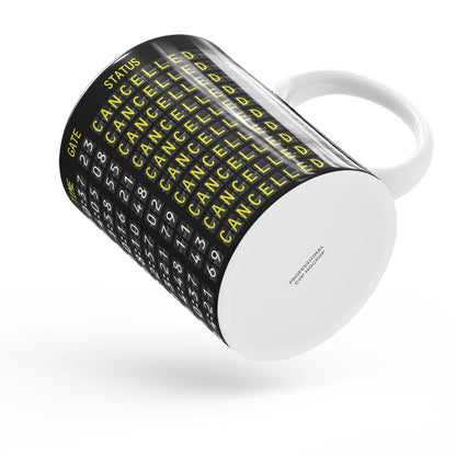 Cancelled Departures Mug Sky Wing