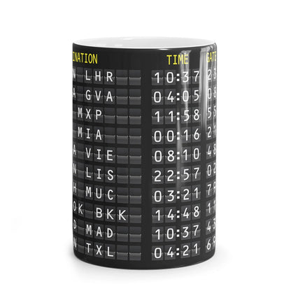 Cancelled Departures Mug Sky Wing