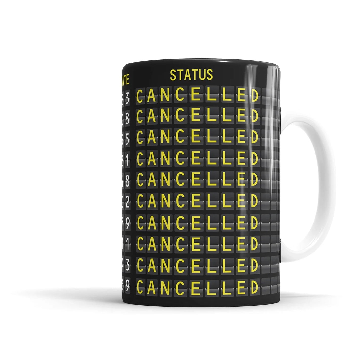 Cancelled Departures Mug Sky Wing