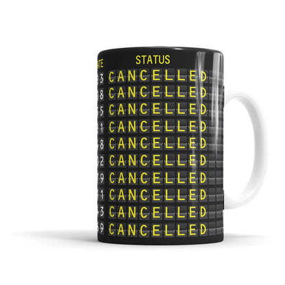 Cancelled Departures Mug Sky Wing