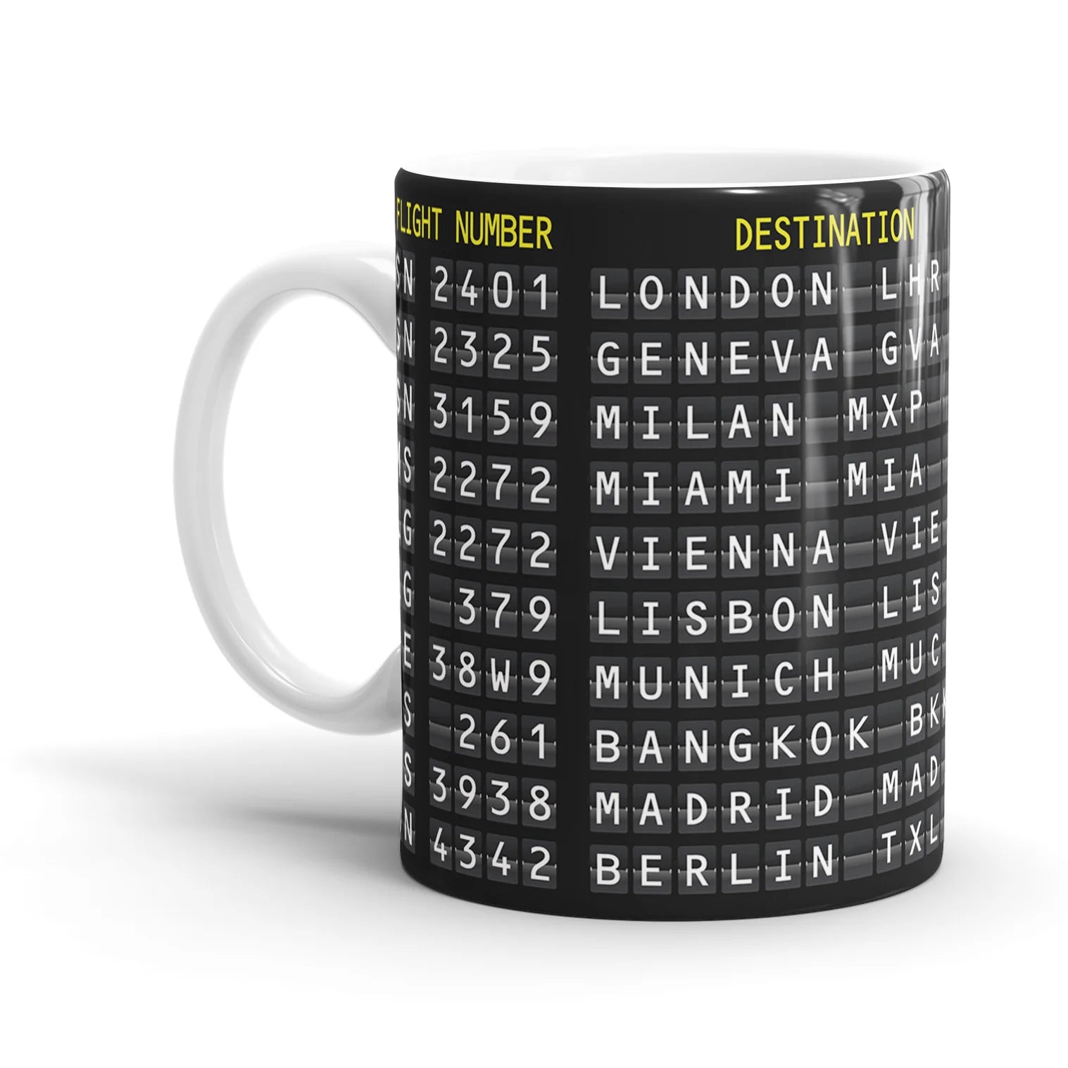Cancelled Departures Mug Sky Wing