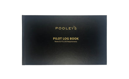 Pooleys Commercial Pilot Log Book complies with EU FCL.050 regulations Poolyes