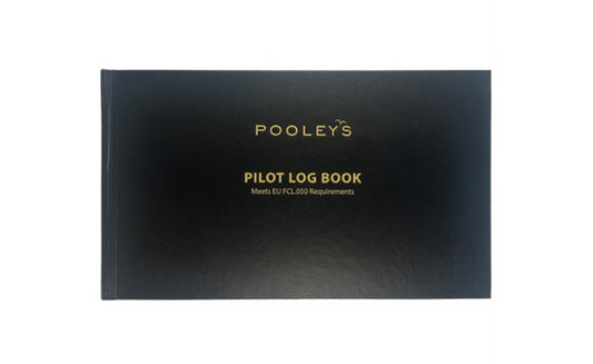 Pooleys Commercial Pilot Log Book complies with EU FCL.050 regulations Poolyes