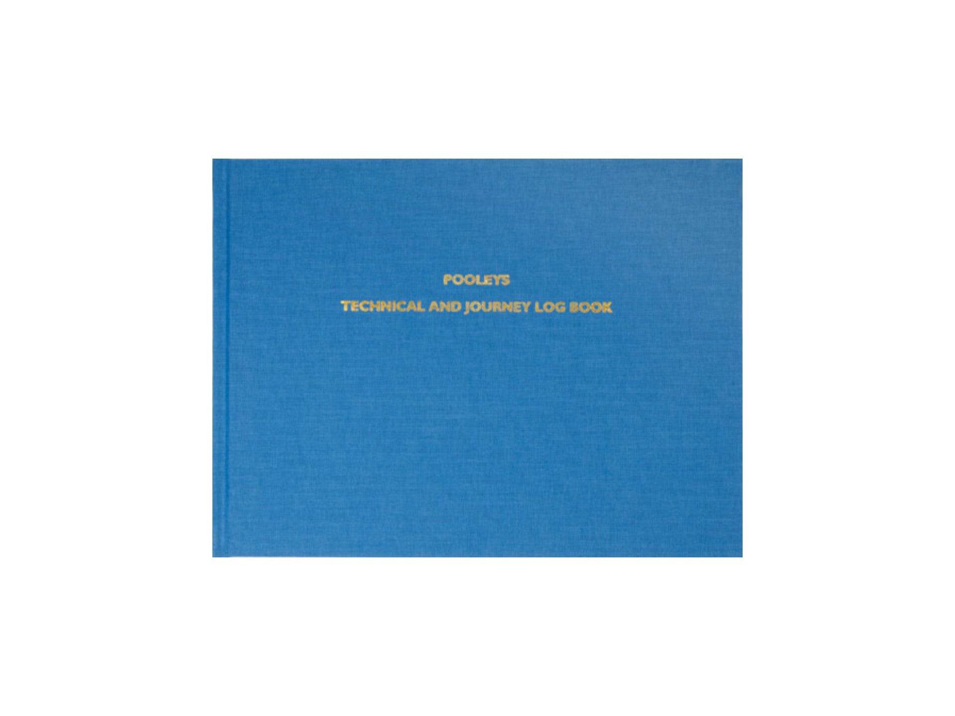 Pooleys Technical & Journey Log Book Poolyes