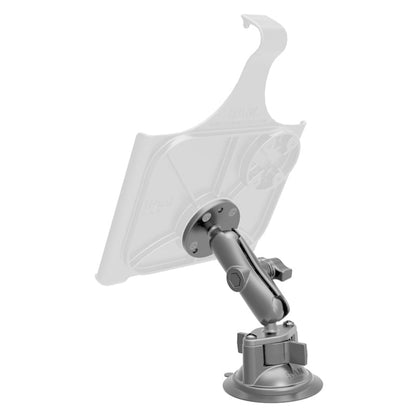 RAM COMBO Suction cup, diamond, Arm, round for ipad Holders RAM