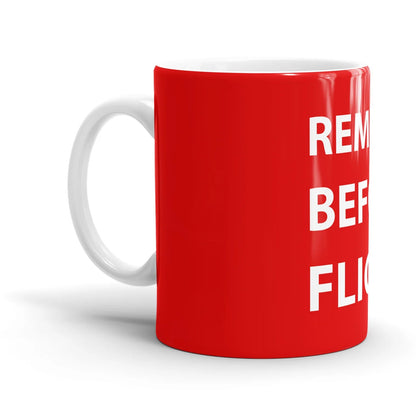 Remove Before Flight Mug Sky Wing