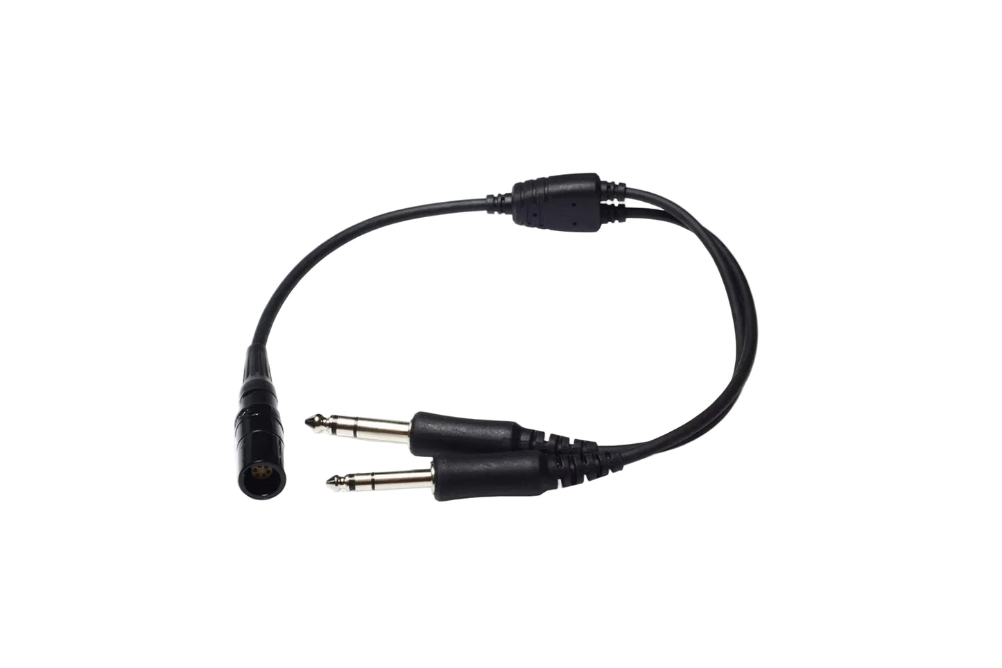Wirenest 6-Pin LEMO to Dual GA Plug Headset Adapter – Compatible with Bose® A20, A30 and Other Aviation Headsets with LEMO Connection Wirenest
