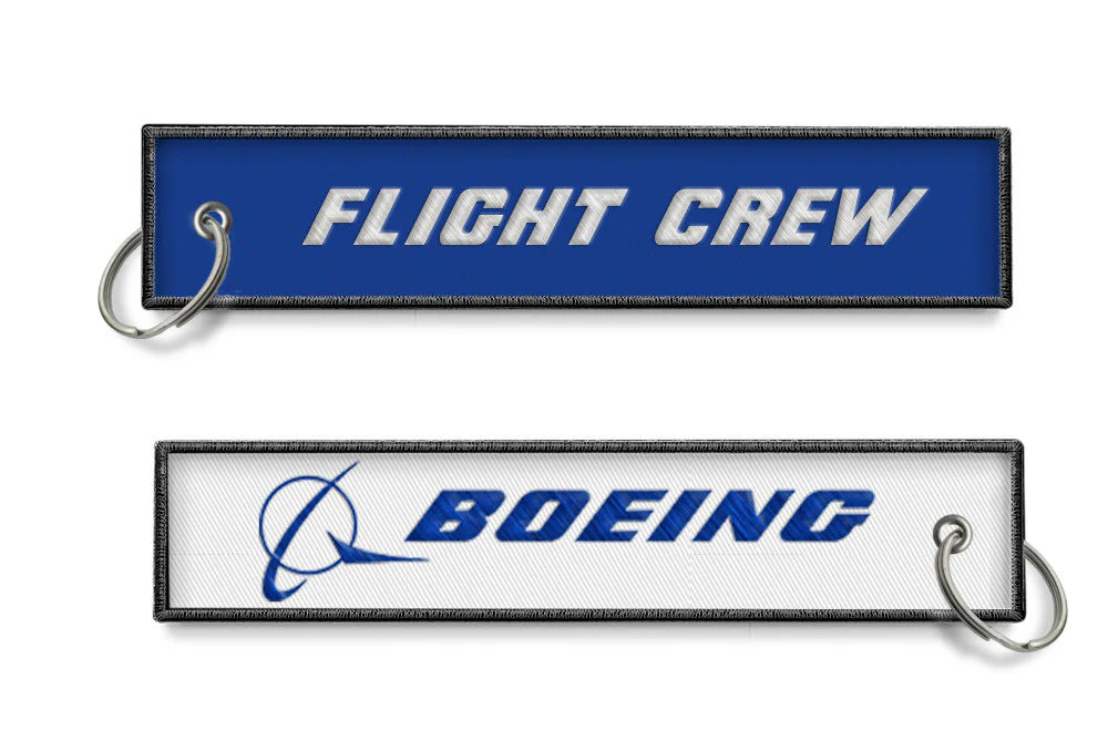 Boeing-Flight Crew Keyring (blue/white) Sky Wing