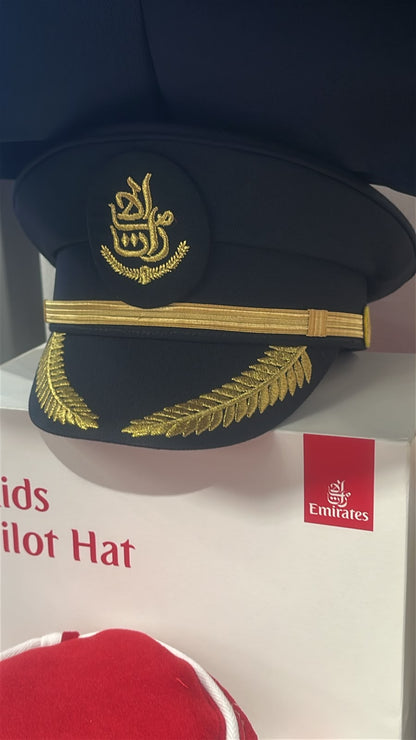 Emirates children's pilot hat Speedbird Aviation