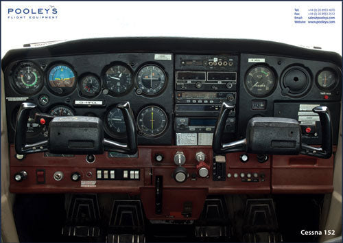 Cessna 152 Cockpit Poster Poolyes