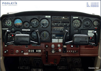 Cessna 152 Cockpit Poster Poolyes