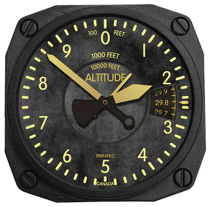 Vintage Altimeter Fridge Magnet Sky Wing