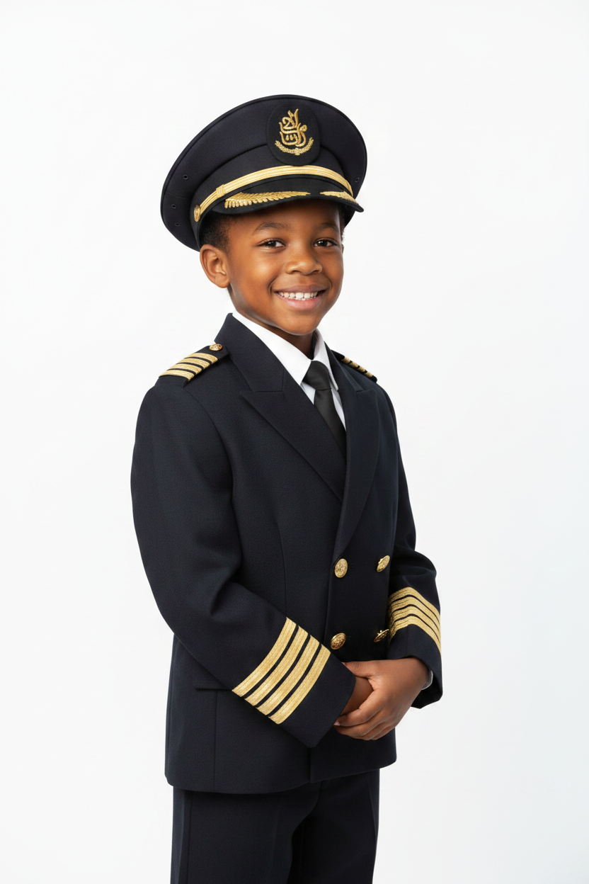 Emirates children's pilot hat Speedbird Aviation