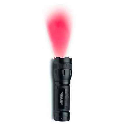Flightlight LED Flashlight with White/Red/Green filter ASA