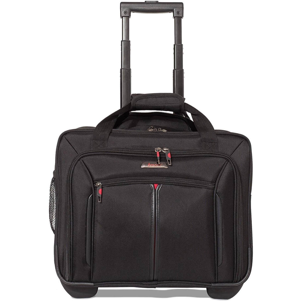 Premium Padded Business Laptop Roller Case with 2 Wheels It