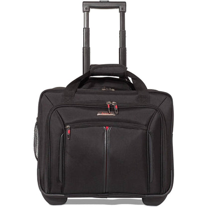 Premium Padded Business Laptop Roller Case with 2 Wheels It