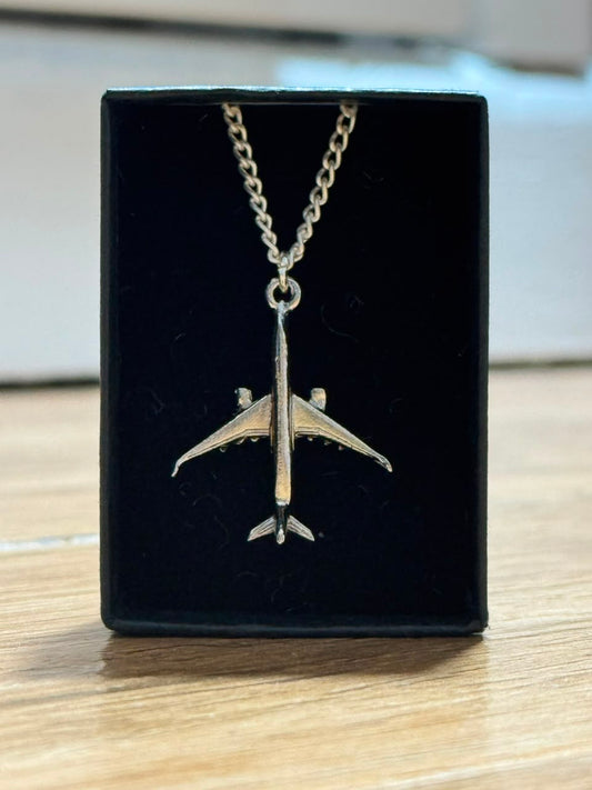 Airbus A350 Pendant Necklace Clivedon