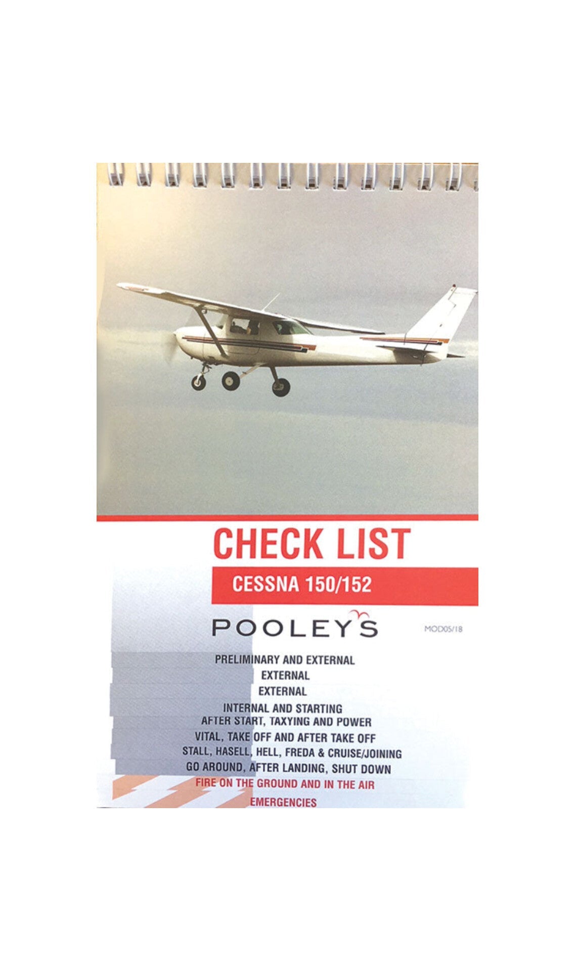Cessna 150 & 152 Checklist Poolyes
