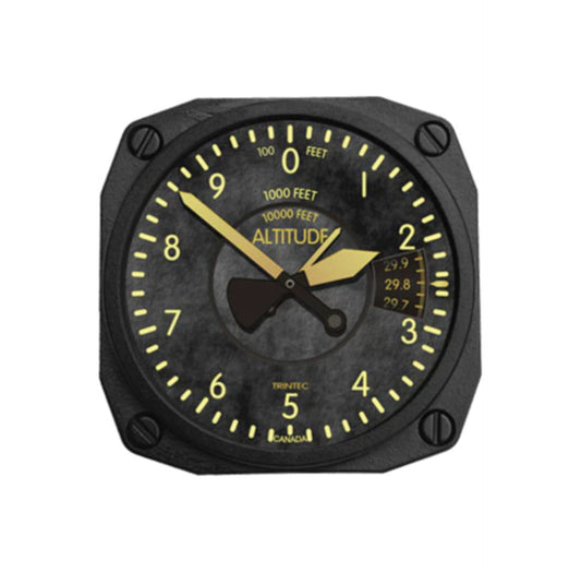 Vintage Altimeter Fridge Magnet Sky Wing