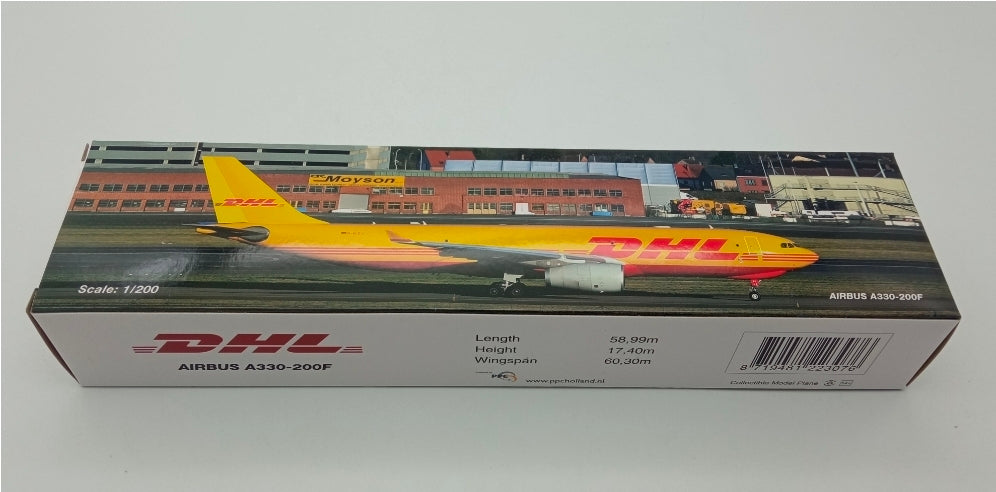 Airbus A330-200F - DHL / European Air Transport plastic model PPC