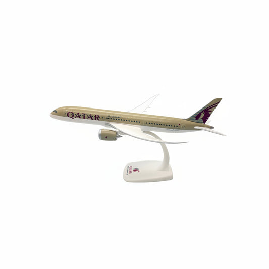Qatar Boeing 787-9 Plastic Model Sky Wing Tanzania