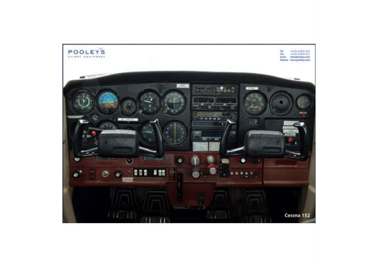 Cessna 152 Cockpit Poster Poolyes