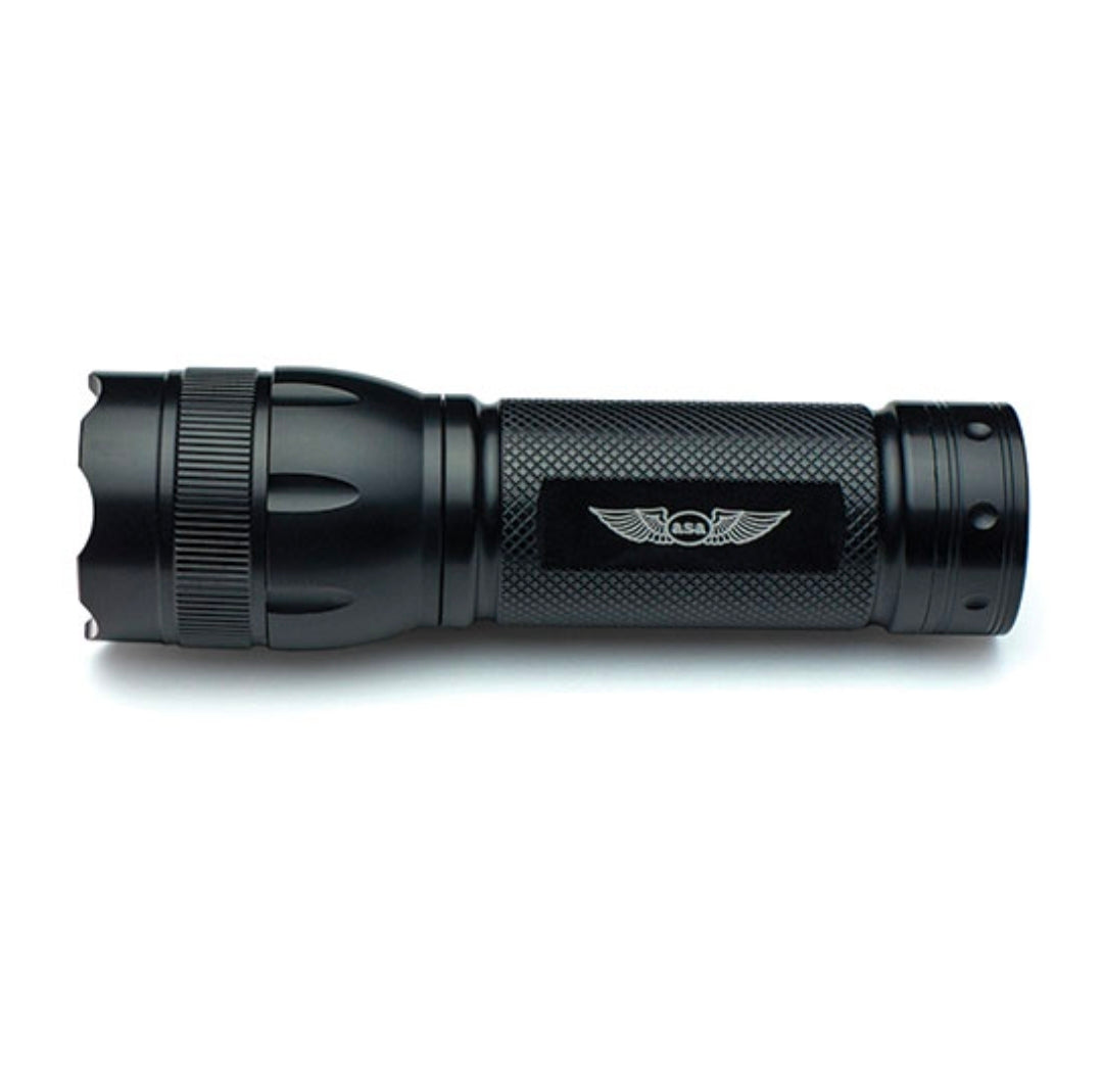Flightlight LED Flashlight with White/Red/Green filter ASA