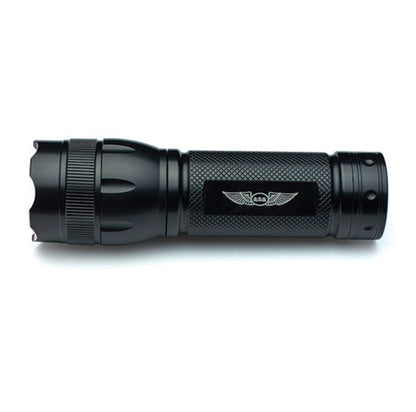 Flightlight LED Flashlight with White/Red/Green filter ASA