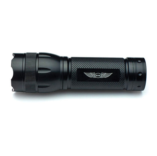 Flightlight LED Flashlight with White/Red/Green filter ASA