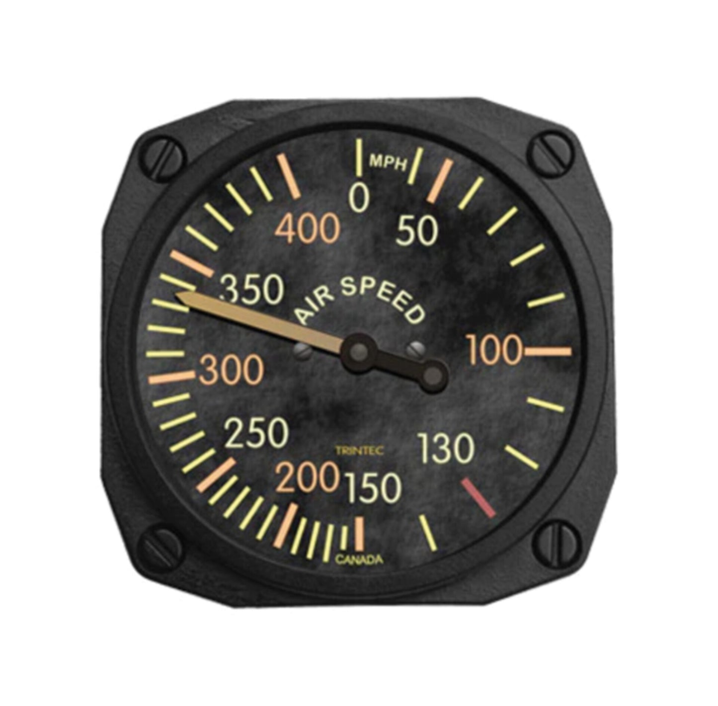 2" Vintage Airspeed Fridge Magnet Sky Wing