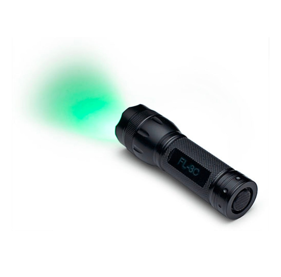Flightlight LED Flashlight with White/Red/Green filter ASA