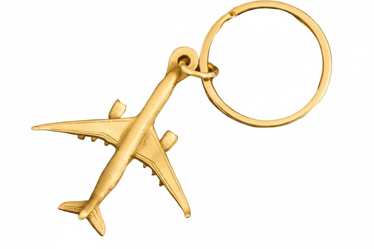 Airbus A350 Keyring Clivdone