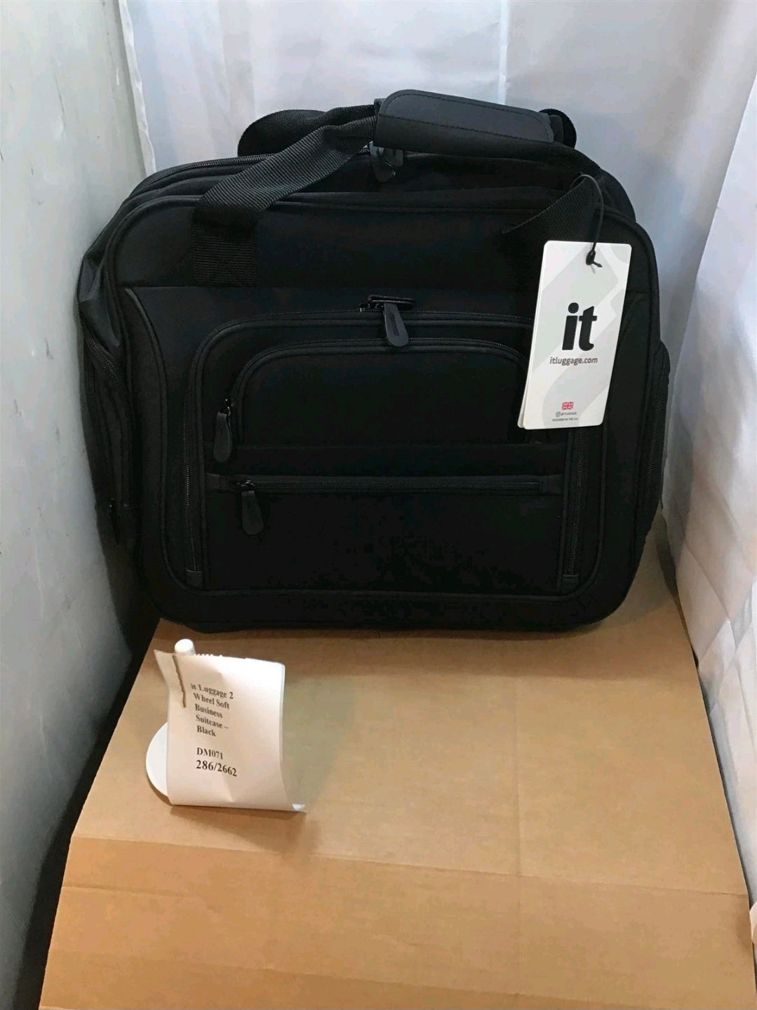 it Luggage 2 Wheel Soft Business Suitcase Speedbird Aviation