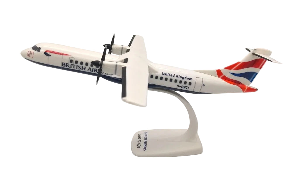 ATR-72-600 - British Airways Plastic model Herpa snap
