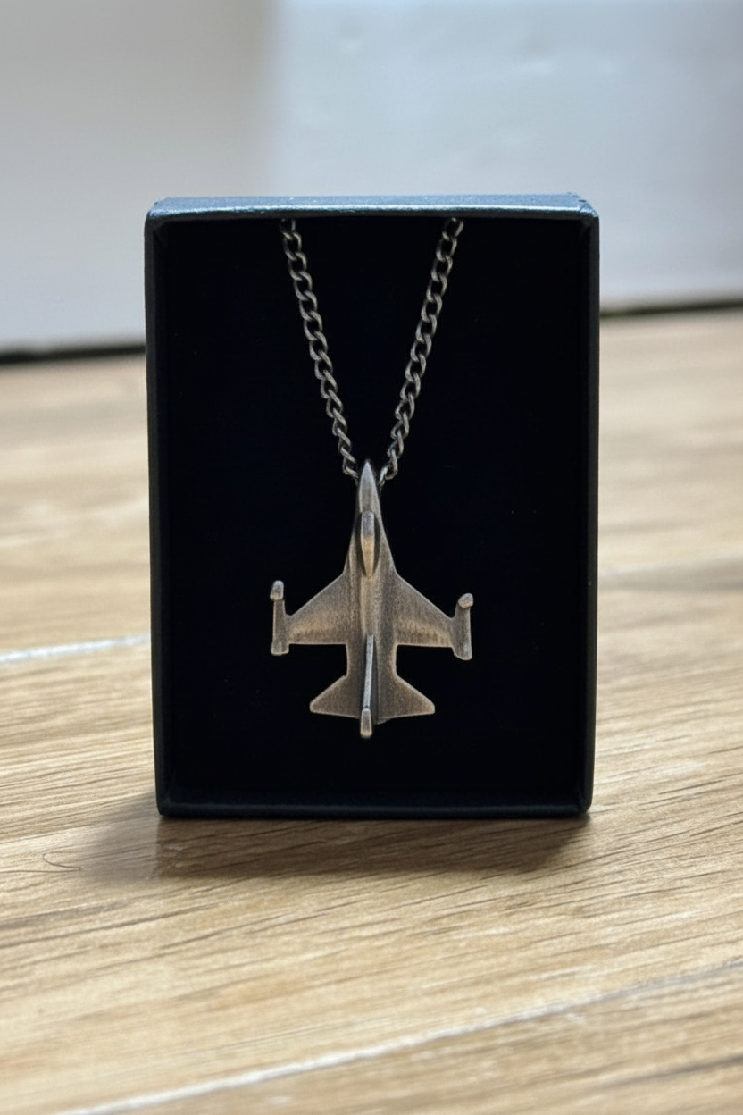 F16-Falcon Pendant Necklace Clivedon