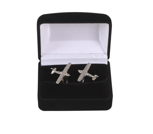 Cessna cufflinks Gold Speedbird Aviation