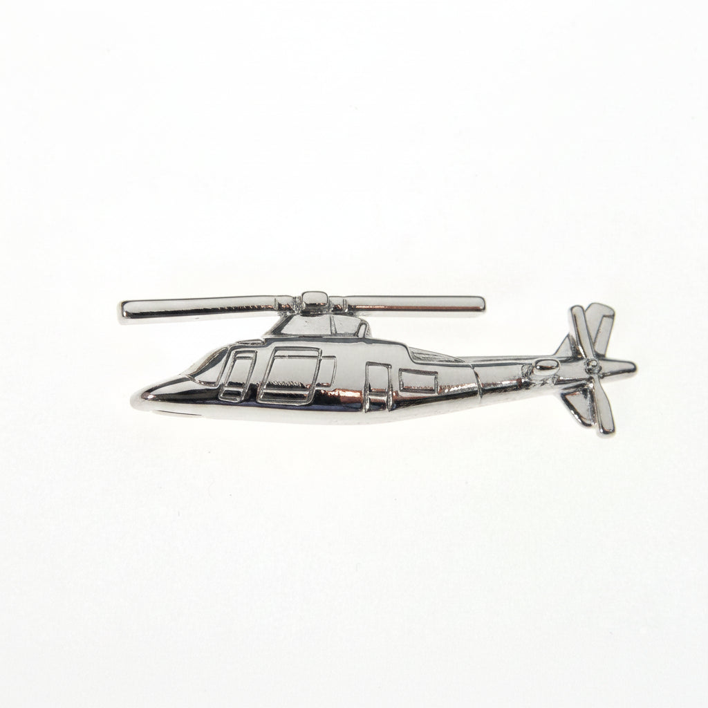 Agusta 109 - Pin Helicopter Nickel Plated Clivedon