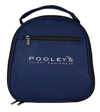 Pooleys Aviation Headset - Passive (blue ear cups) + FREE Headset Bag Poolyes