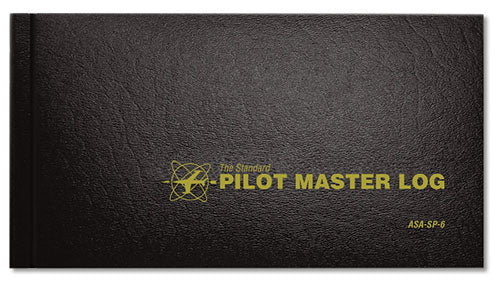 Standard Pilot Master Log Book- ASA ASA