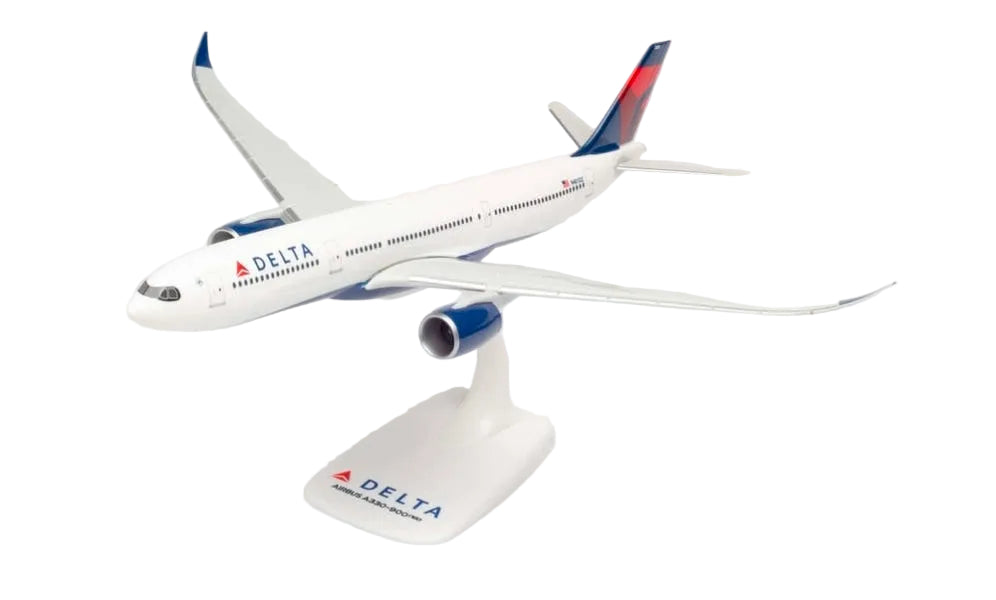 Delta Air Lines Airbus A330-900neo plastic model Herpa snap