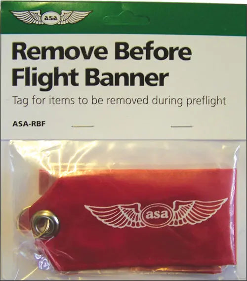 ASA - Remove Before Flight Banner ASA-RBF ASA