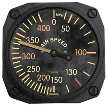 2" Vintage Airspeed Fridge Magnet Sky Wing